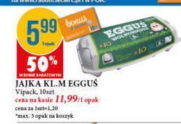 E.Leclerc Jajka z wolnego wybiegu egguś wolnobieguś oferta