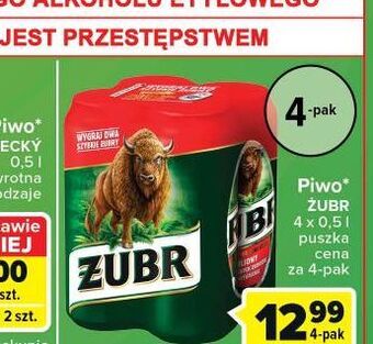 Piwo żubr 1768