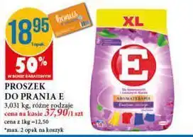 E.Leclerc Proszek do prania kolorowych i ciemnych tkanin e aromatherapy oferta