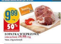 E.Leclerc Łopatka wieprzowa oferta