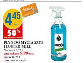E.Leclerc Płyn do szyb umyje mill clean oferta