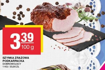 Spar Dobrowolscy Szynka zrazowa podkarpacka 100g oferta