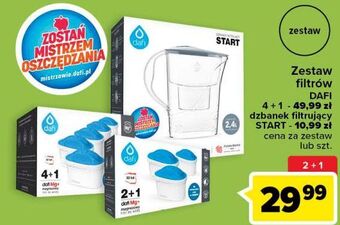 Carrefour Wkłady filtrujące unimax mg+ dafi oferta