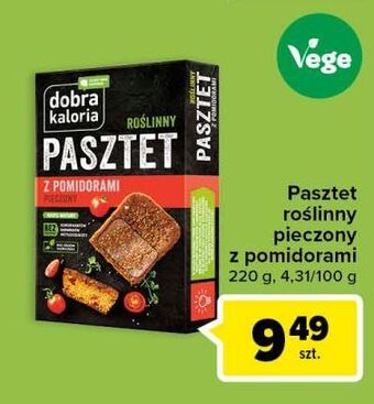 Carrefour Pasztet pieczony z pomidorami dobra kaloria oferta