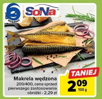 Carrefour Makrela wędzona sona oferta