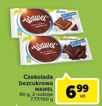 Carrefour Czekolada mleczna bez dodatku cukru wawel oferta