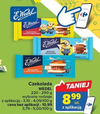 Carrefour Czekolada mocno mleczna e. wedel oferta
