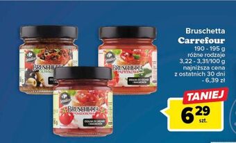 Carrefour Bruschetta pomidorowa carrefour sensation oferta
