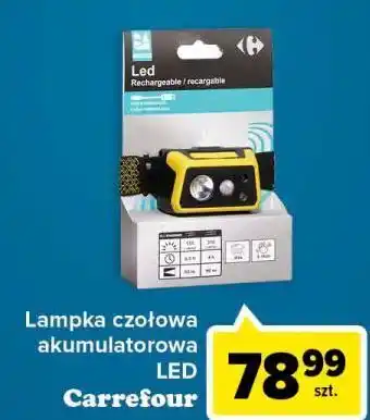 Carrefour Lampa czołowa led carrefour oferta