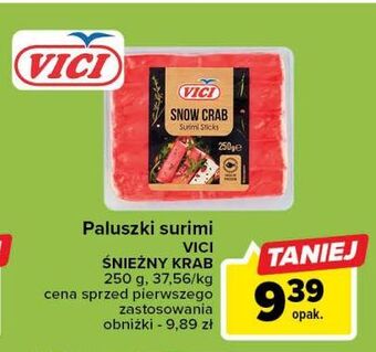 Carrefour Paluszki krabowe surimi vici oferta
