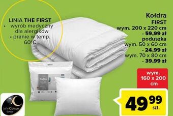 Carrefour Poduszka the first 50 x 60 cm john cotton oferta