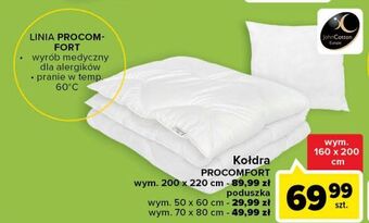 Carrefour Poduszka procomfort 70 x 80 cm john cotton oferta