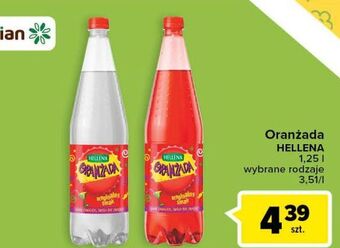 Carrefour Oranżada czerwona hellena oferta