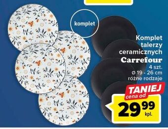 Carrefour Talerze ceramiczne carrefour oferta