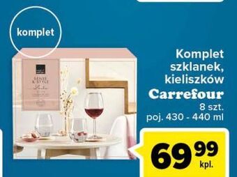 Carrefour Szklanki carrefour oferta