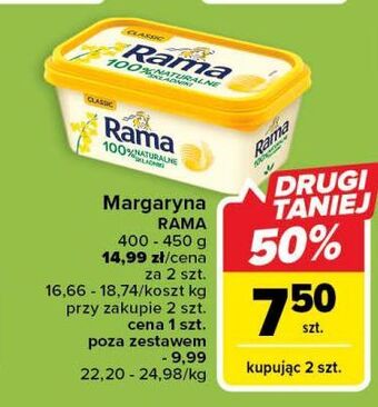 Carrefour Margaryna rama classic oferta