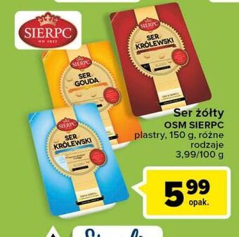 Carrefour Ser królewski light sierpc oferta