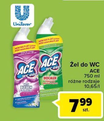 Carrefour Żel do wc zielony ace wc oferta