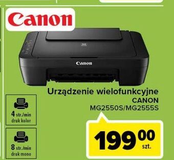 Carrefour Urządzenie wielofunkcyjne mg2555s canon oferta
