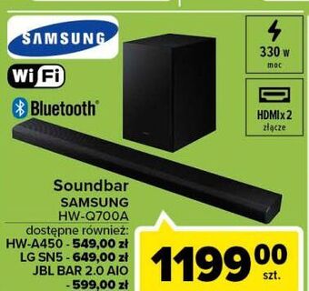 Carrefour Soundbar 2.0 all-in-one jbl oferta