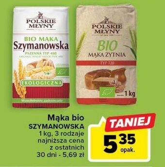 Carrefour Mąka pszenna szymanowska typ 480 polskie młyny oferta