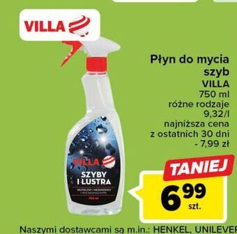 Carrefour Płyn do szyb i luster villa szyby i lustra oferta