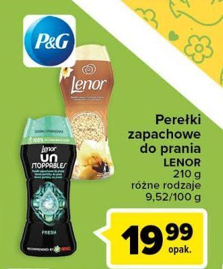 Carrefour Perełki zapachowe fresh lenor unstoppables oferta