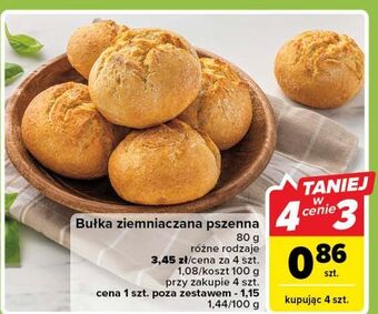 Carrefour Bułka ziemniaczana pszenna oferta