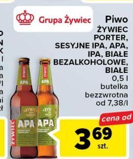 Carrefour Piwo żywiec białe oferta