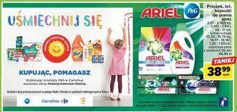 Carrefour Kapsułki do prania revita black ariel all in 1 oferta