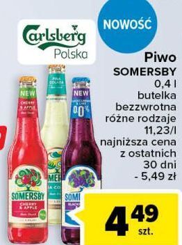Carrefour Piwo somersby pina colada oferta