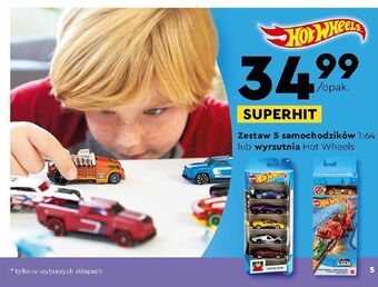 Biedronka Samochodziki hot wheels oferta