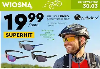 Biedronka Okulary przeciwsłoneczne brandex oferta