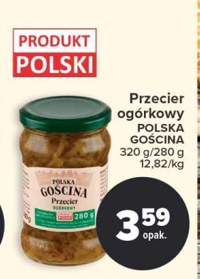 Carrefour Przecier ogórkowy polska gościna oferta