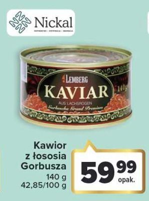 Carrefour Kawior z łososia lemberg oferta