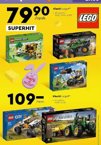 Biedronka Klocki 21241 lego minecraft oferta