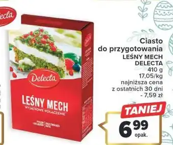 Carrefour Ciasto leśny mech delecta oferta