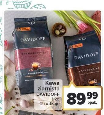 Carrefour Kawa davidoff cafe crema intense oferta
