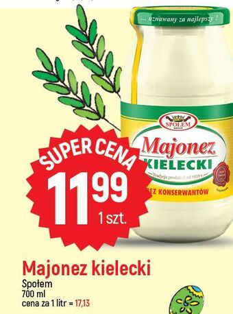 E.Leclerc Majonez kielecki społem kielce oferta