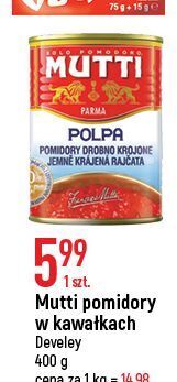 E.Leclerc Pomidory drobno krojone polpa mutti oferta