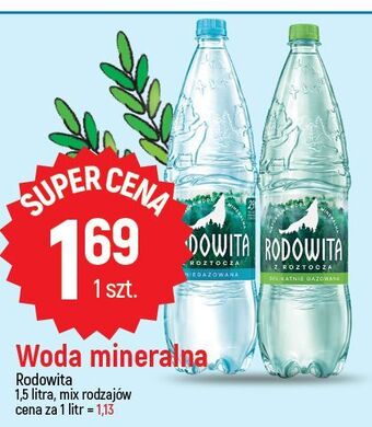 E.Leclerc Woda gazowana rodowita z roztocza oferta