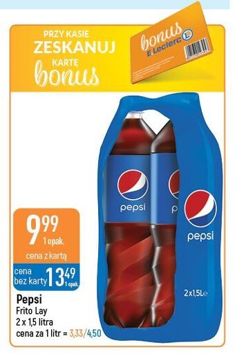 E.Leclerc Napój pepsi oferta