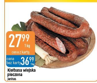 E.Leclerc Kiełbasa wiejska pieczona janhas oferta