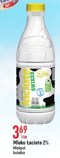 E.Leclerc Mleko 2% łaciate oferta