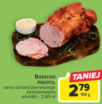 Carrefour Market Pekpol Baleron 100g oferta