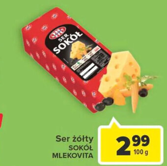 Carrefour Market Mlekovita Ser żółty Sokół 100g oferta