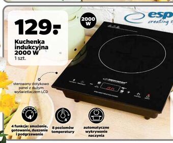 Netto Kuchenka indukcyjna vesuvius 2000w esperanza oferta