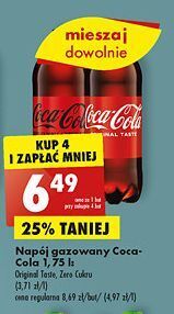 Biedronka Napój coca-cola oferta