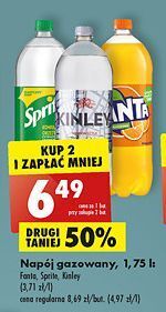 Biedronka Napój sprite oferta