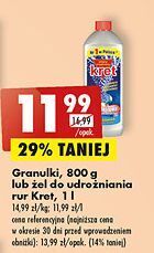 Biedronka Żel do udrożniania rur kret oferta